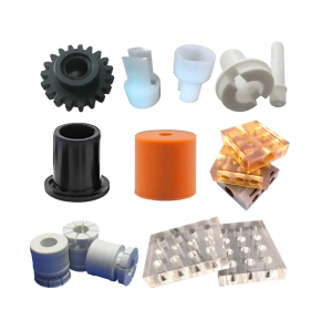 CNC plastic turning parts with polished