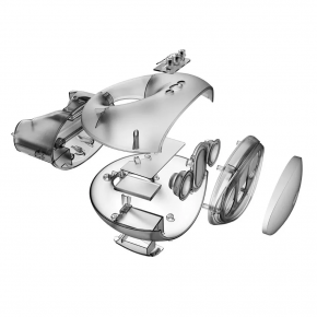 Supply transparent parts 3d printing service with clear material